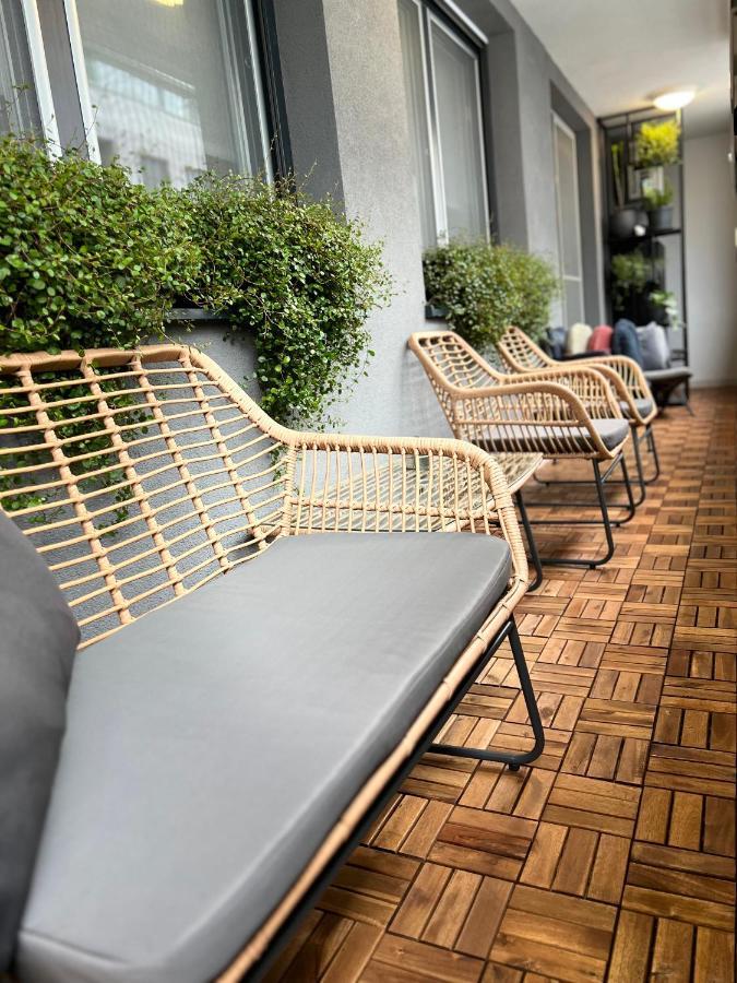 Astra Urban Garden Apartment, 2 Garage Parking Spaces Zagreb Exterior foto